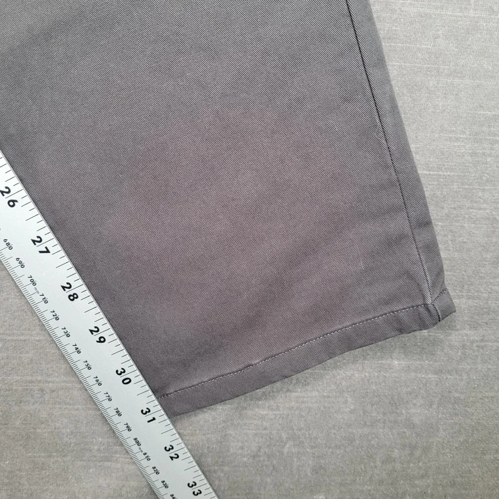 Bonobos Mens Slim Fit Chino Pants‎ Dark Grey 33x32 Stretch Cotton Trousers